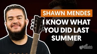 Videoaula I Know What You Did Last Summer (aula de violão completa)