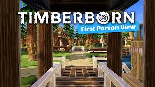Exploring Timberborn in First Person