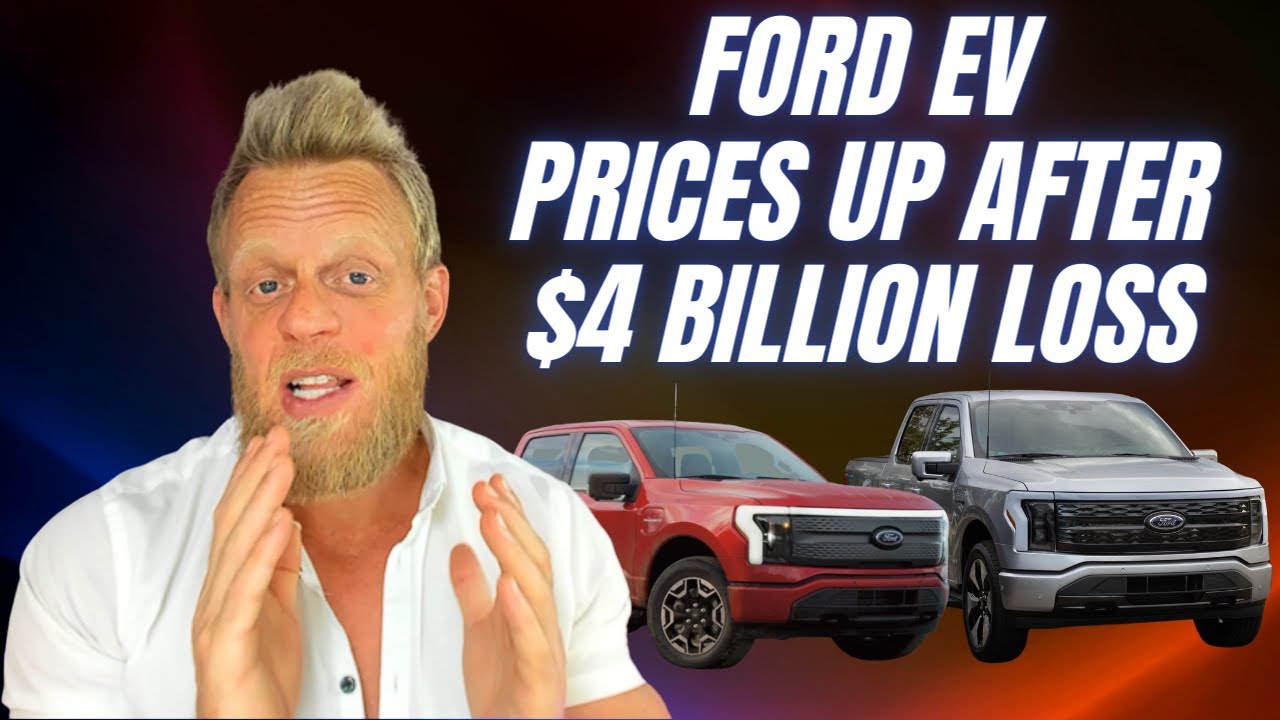 Ford increases prices of F150 Lightning after losing  billion on EVs in 2023