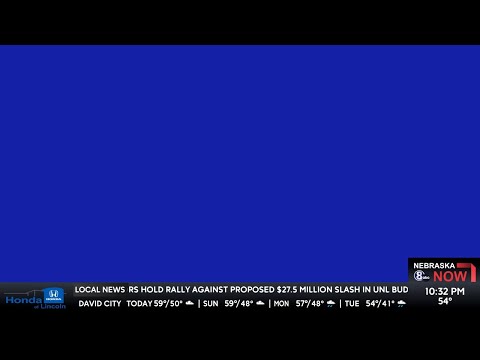 YouTube video thumbnail: 'Stop the Cuts': Professors Hold Rally Against Proposed $27.5 Million Slash in UNL Budget