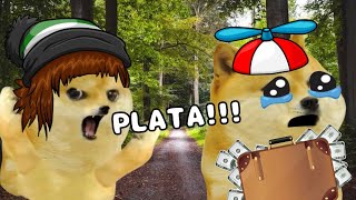 NIÑ0 con DERECHO se R0BÓ 100000 D0LARES | Hilos Con Cheems