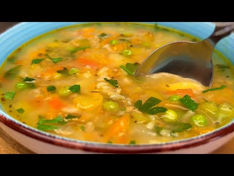 Ein Rezept für eine herzhafte und leckere Suppe in 5 Minuten, das nicht jeder kennt!