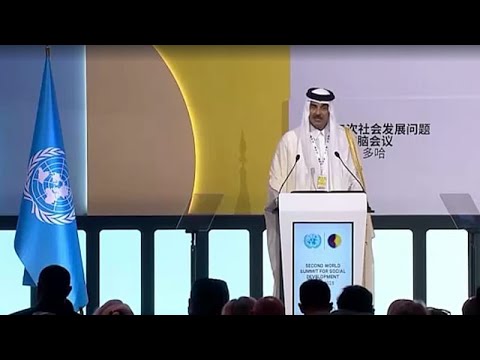 YouTube video thumbnail: Qatar's Emir Condemns Atrocities Committed by Paramilitary in Sudan