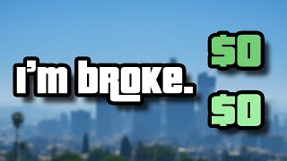 SOMEONE STOLE ALL MY MONEY... (I have $0.00) | GTA 5 THUG LIFE #599