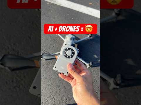 THIS is the future of drones and AI…. #dji #drone #ai