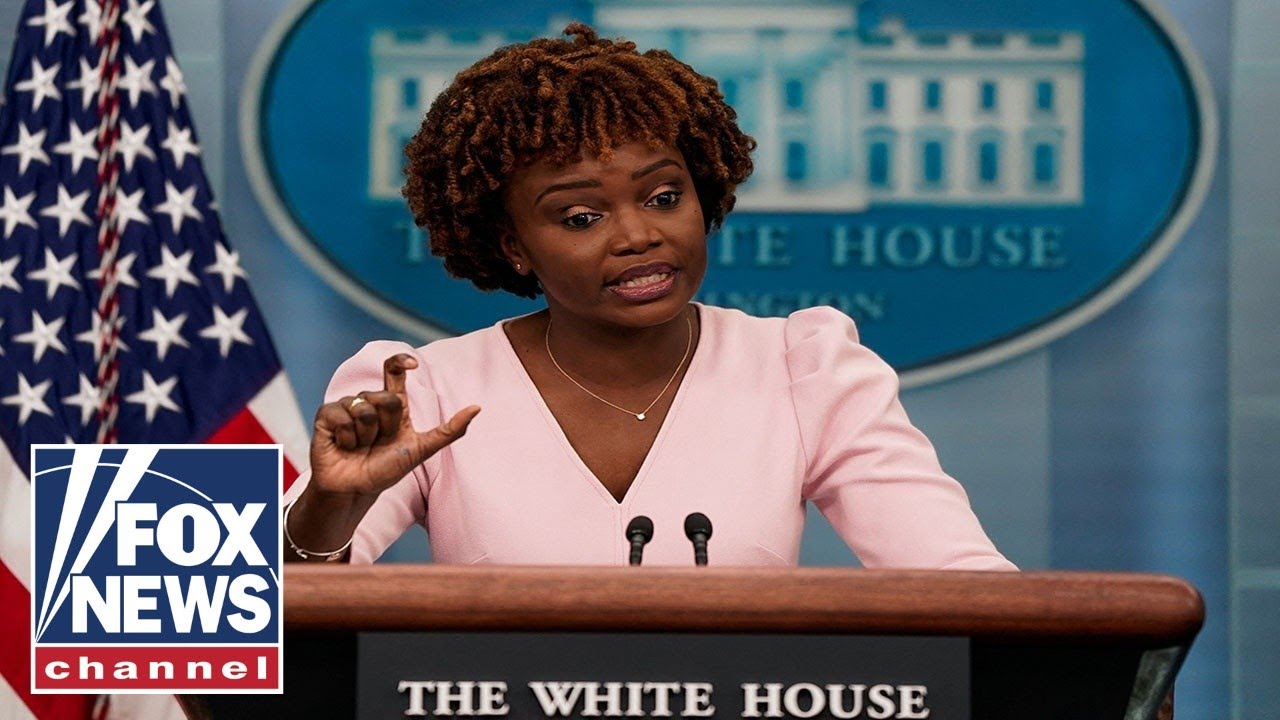 Karine Jean-Pierre holds a White House briefing | 7/29/22￼