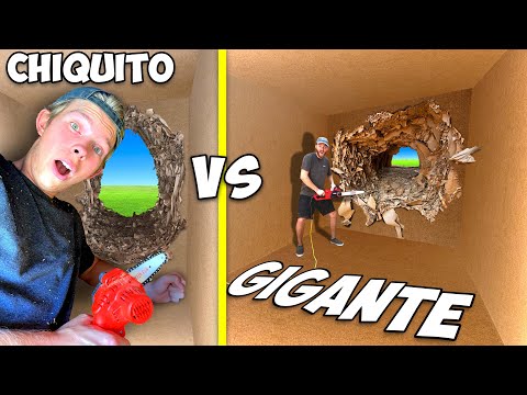 Escapar cajas de 100 Capas de Cartón *GIGANTE y pequeña*
