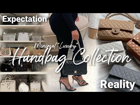 MY UPDATED MINIMAL "LUXURY" HANDBAG COLLECTION! + BUDGET FRIENDLY BAG OPTIONS!