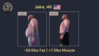 Losing Over 40lbs in Less than 23 Weeks: Jake's Transformation