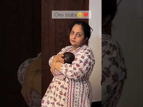 Omy baby... 🥹❤️ Neeom baby!Diya Krishna!Sindhu Krishna!Ahaana Krishna!#shortvideo #shorts