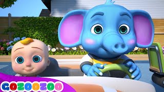 I Love Driving In My Car - Nursery Rhymes & Kids Songs | GoZooZoo Kids