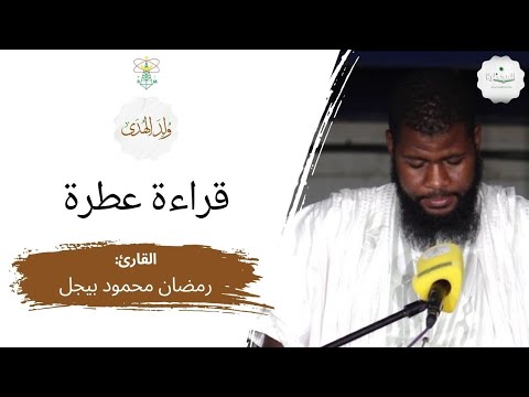 ندوة: ولد الهدى || قراءة عطرة || القارئ: رمضان محمود بيجل