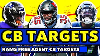 BEST LA Rams Cornerback Fits in 2026 NFL Free Agency! Rams Free Agency Predictions!