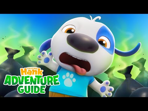 NEW EPISODE! How To Clean The Beach 🗑️🧽 Talking Hank's Adventure Guide: Island Living