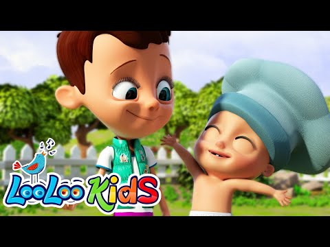 The Muffin Man 🧁🎶 | LooLoo Kids – Nursery Rhymes & Fun Kids Songs