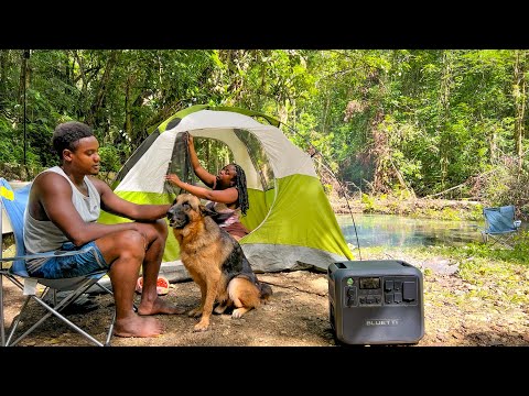 24 HOUR OFF-GRID CAMPING IN JAMAICA 🇯🇲