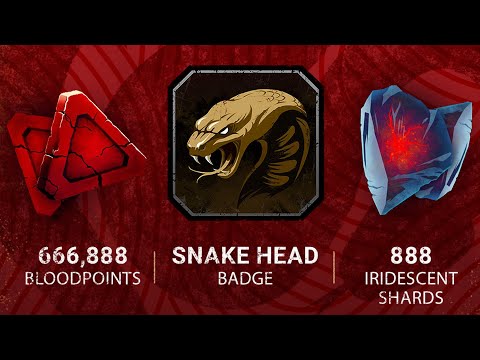 DBD Year of the Snake 🐍 Lunar New Year Challenge Complete! 666,888 BP Snake Badge & Shards Code!🧧🧨