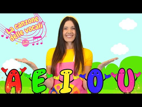 AEIOU Impara le vocali con Dolce Soemi ✏️ Canzoni per Bambini con Dolce Soemi