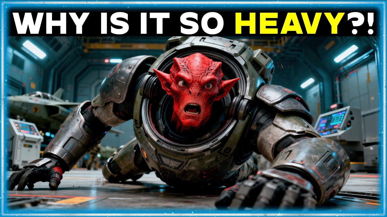 Alien General Tries on Human Armor and Can’t Even Stand Up Alien General Tries on Human Armor and Can’t Even Stand Up