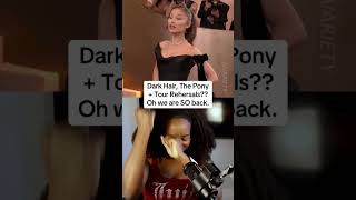 Ariana Grande Debuts Brunutte Pony @  Golden Globes, we Are SO BACK! #arianagrande #goldenglobes