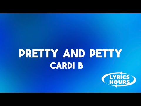 Cardi b - Pretty and Petty (clean + lyrics)