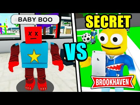 ODA TEAM JAUNE vs BABY BOO 😱 (Match de FOOT) Roblox Brookhaven RP