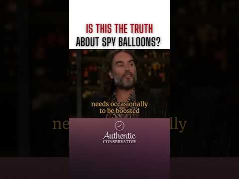 Russell Brand EXPOSES the truth about Spy Balloons #shorts