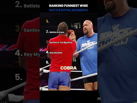 Ranking Funnies WWE Battle Royal Moments