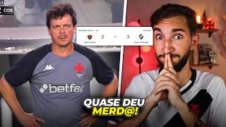 Vasco 3 x 2 Sport - NO SUFOCO! DINIZ QUASE FAZ MERD@! 🤬