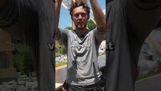 How to vent under a side shed