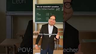 Wie sich Klassensprecher fühlen 🗿 vs wie sie wirklich aussehen 😂| LaschaKv