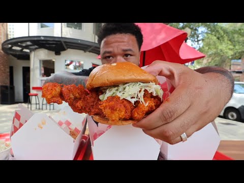 They have the spiciest chicken sandwich in Orlando!