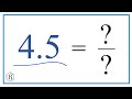 Converting Fractions and Decimals