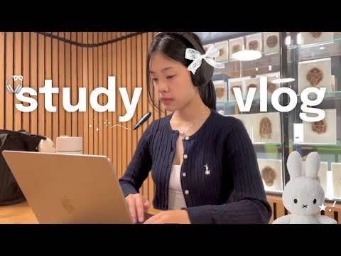 study vlog 🐨🌱 spring is here! + report writing, days at uni, geology field trip, cute koalas