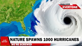 I made 1000 hurricanes end all life on earth