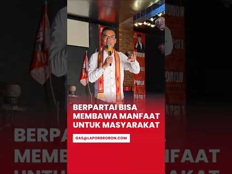 Berpartai Bisa Membawa Manfaat Untuk Masyarakat