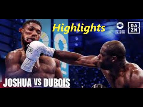 Anthony Joshua vs. Daniel Dubois Full Fight Highlights