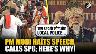 PM Modi halts his speech, calls SPG and local police at Udupi rally in Karnataka; Here’s why!