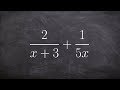 Simplifying Expressions and LCD Concepts