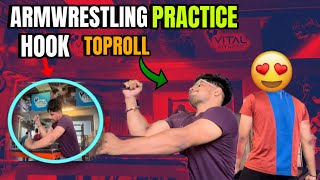 ARMWRESTLING WEIGHT TRAINING 😻 ! SACHINFITS ON TOP 👿
