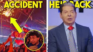 Vince McMahon on TV...Wrestler Suffers Stroke...WWE Pyro Accident...Ex Star QUITS...Wrestling News