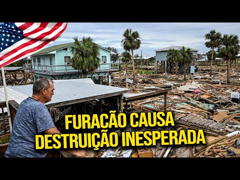 FURACÃO HELENE CAUSA DESTRUIÇÃO INESPERADA NOS EUA!!