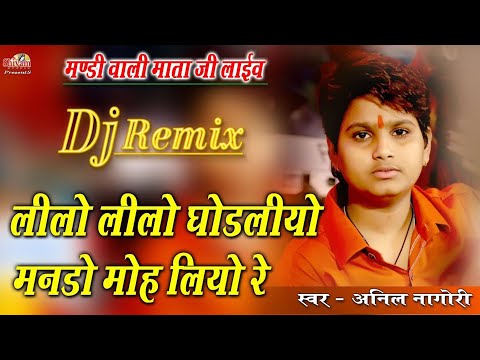 लीलो लीलो घोड़लियो मन मोह लियो रे || Anil Nagori || Khemli live || Shivam Studio Gudli || Mandi
