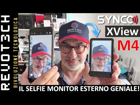SYNCO XView M4 Mini Monitor Portatile. Una FIGATA ASSURDA!!