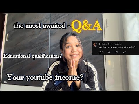 Q&A - What is your youtube income? Where are you from? Which phone do you use?