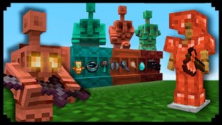 Nuevo Golem de Cobre y Nuevas Estanterías! (Armaduras y Armas)