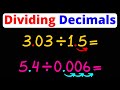 Mastering Decimal Division Techniques