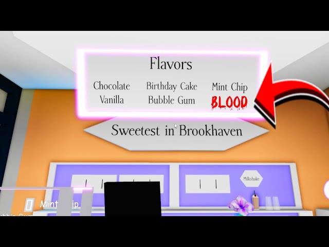 The Ice Cream Shop Is Hiding A Big Dark Secret In Roblox Brookhaven RP