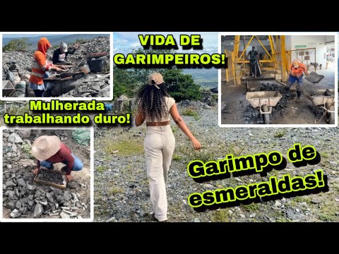 MOSTREI COMO FUNCIONA O GARIMPO DE ESMERALDAS