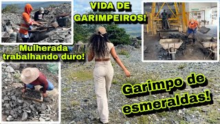 MOSTREI COMO FUNCIONA O GARIMPO DE ESMERALDAS